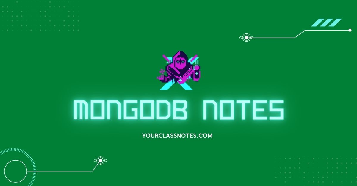 MongoDB pdf notes tutorials ebook