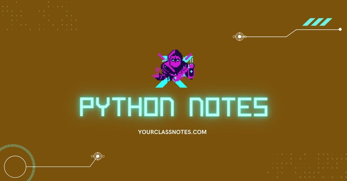 python pdf notes tutorial ebook